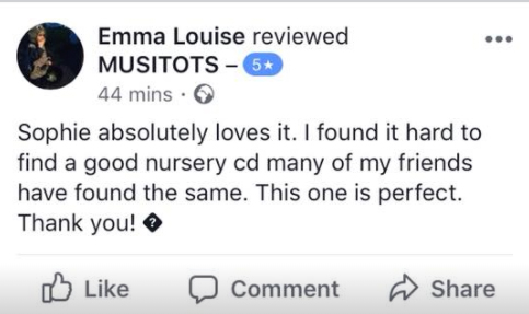 Fly High CD review on Facebook